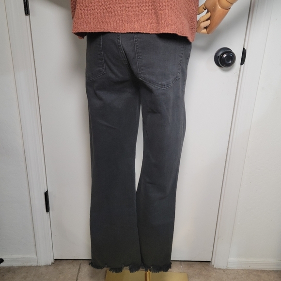 Madewell Black Cali Demi-Boot Jeans Size 26 - Picture 4 of 8